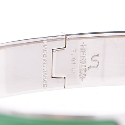 Hermes Matte Enamel Narrow Clic Clac HH Bracelet GM Bambou 5 of 5