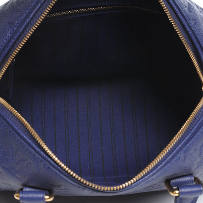 Louis Vuitton Empreinte Speedy Bandouliere 25 Celeste 5 of 7