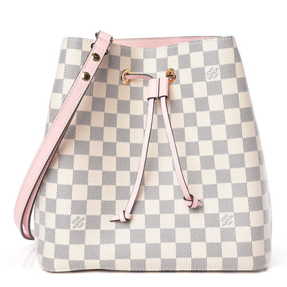 Louis Vuitton Damier Azur Neonoe MM Eau De Rose 1 of 11
