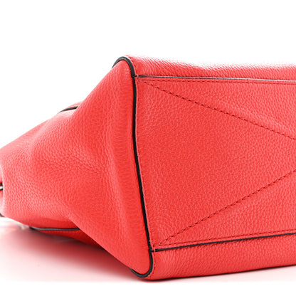 Marc Jacobs Pebbled Calfskin Gotham Bauletto Satchel Red 9 of 11