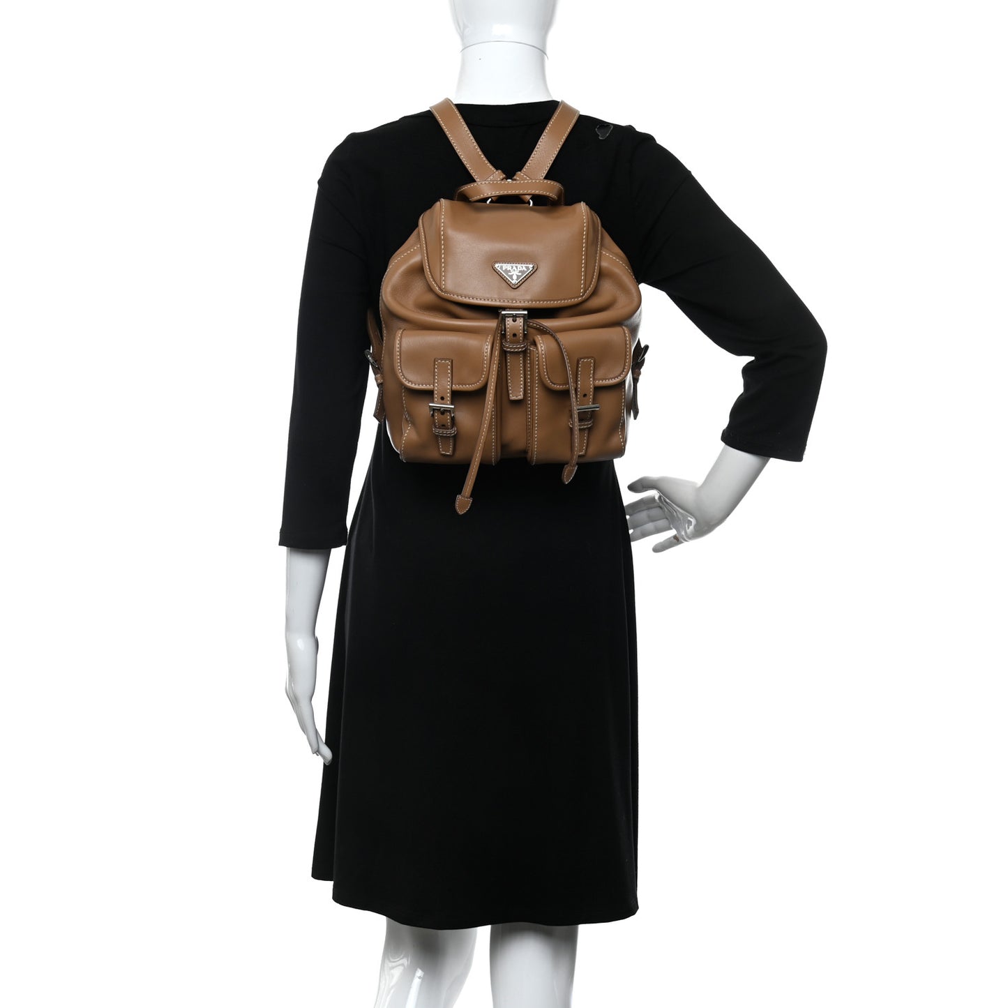 City Calf Sport Backpack Caramel