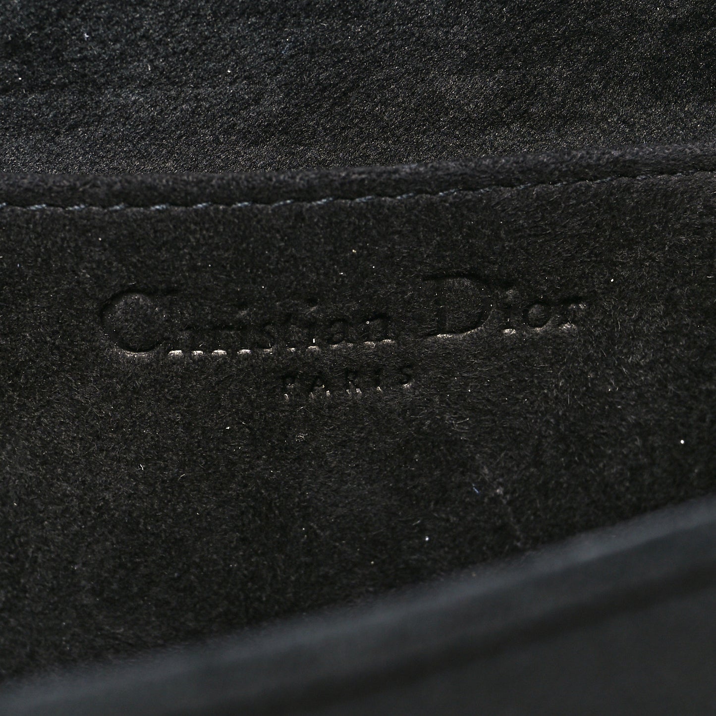 Velvet Cannage Lady Dior Convertible Clutch Black