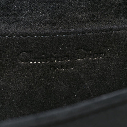 Christian Dior Velvet Cannage Lady Dior Convertible Clutch Black 6 of 11