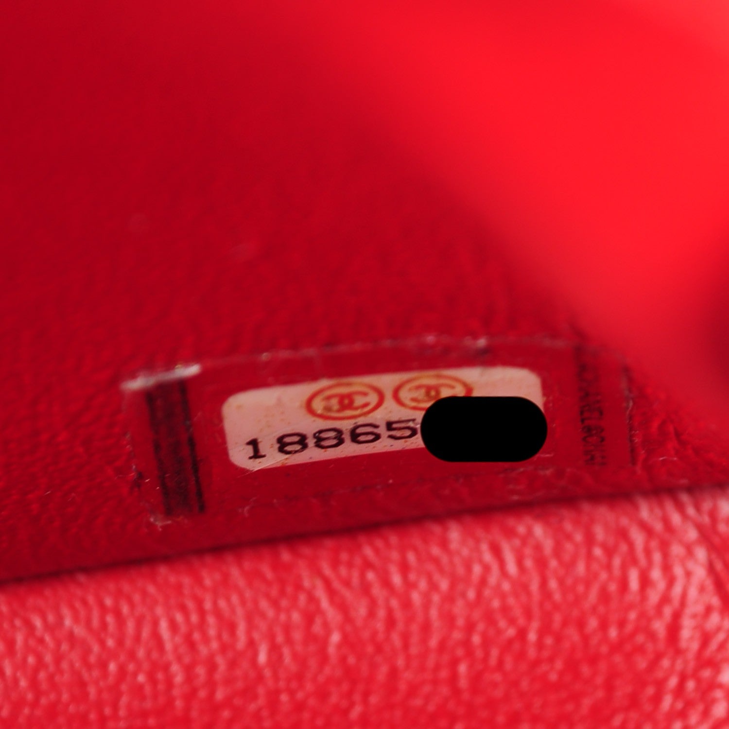 Chanel Caviar Quilted Mini Rectangular Flap Red 8 of 8