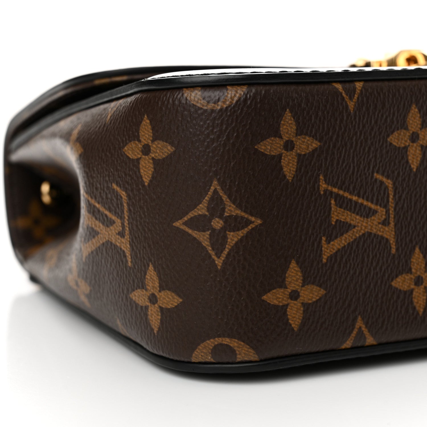 Louis Vuitton Patent Calfskin Monogram Cherrywood BB Black 8 of 11