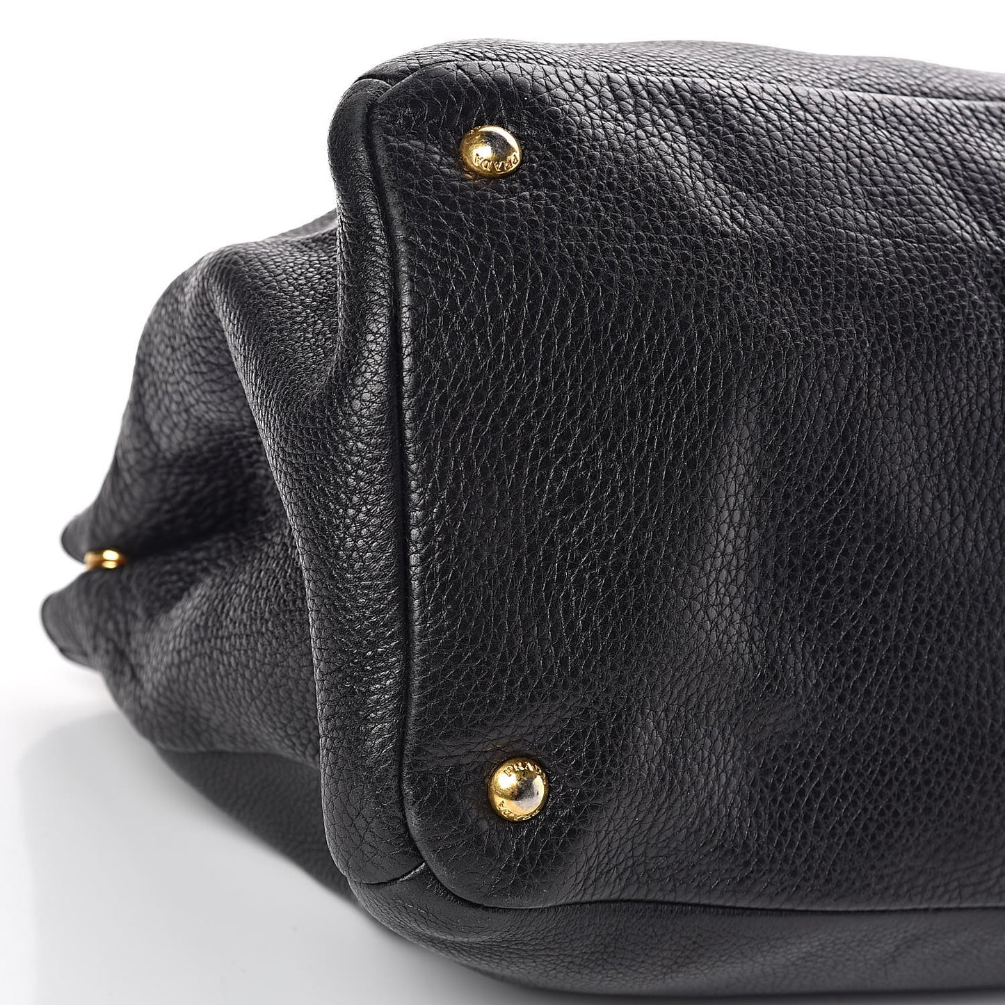 Vitello Daino Tote Black