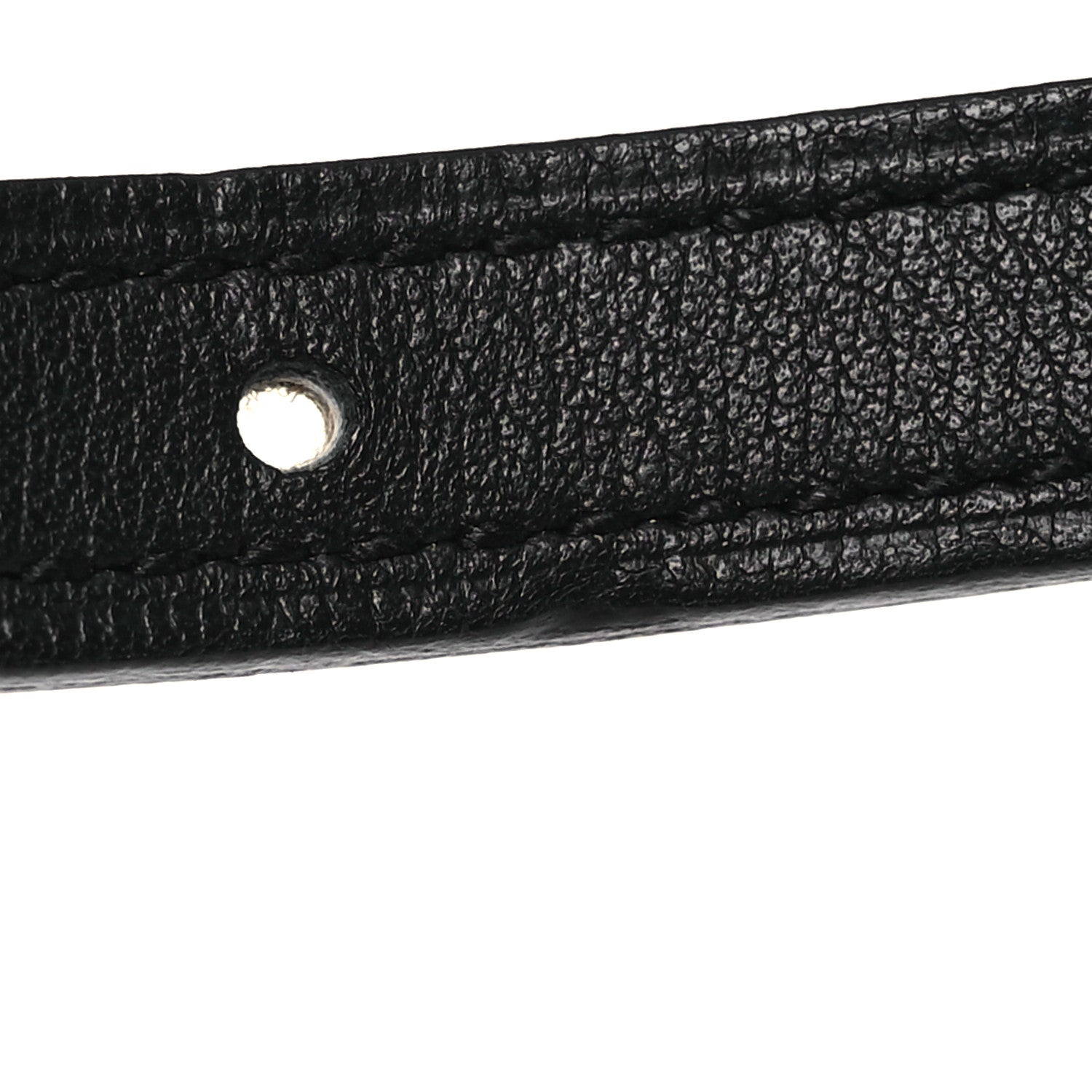 Hermes Swift Epsom 13mm Focus Belt 85 34 Black Gold 7 of 8