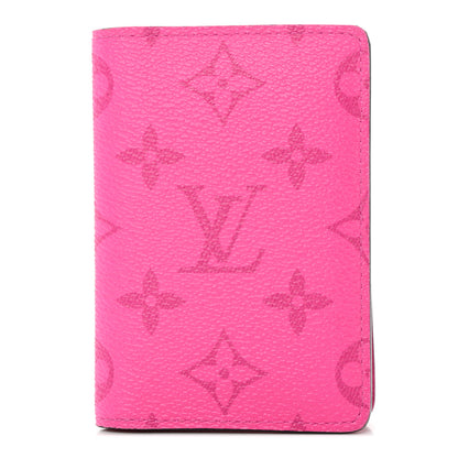 Louis Vuitton Taigarama Pocket Organizer NM Fuchsia 1 of 10