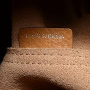 Burberry Grainy Calfskin Large Ashby Saddle Brown 9 of 22