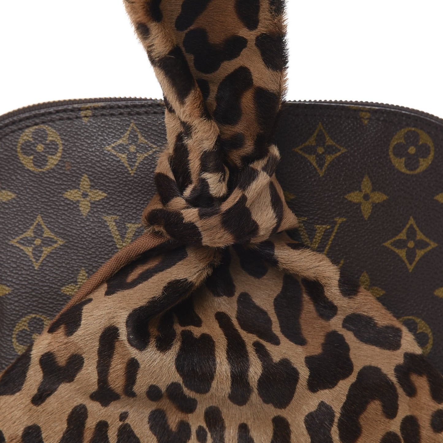 Monogram Azzedine Alaia Leopard Alma