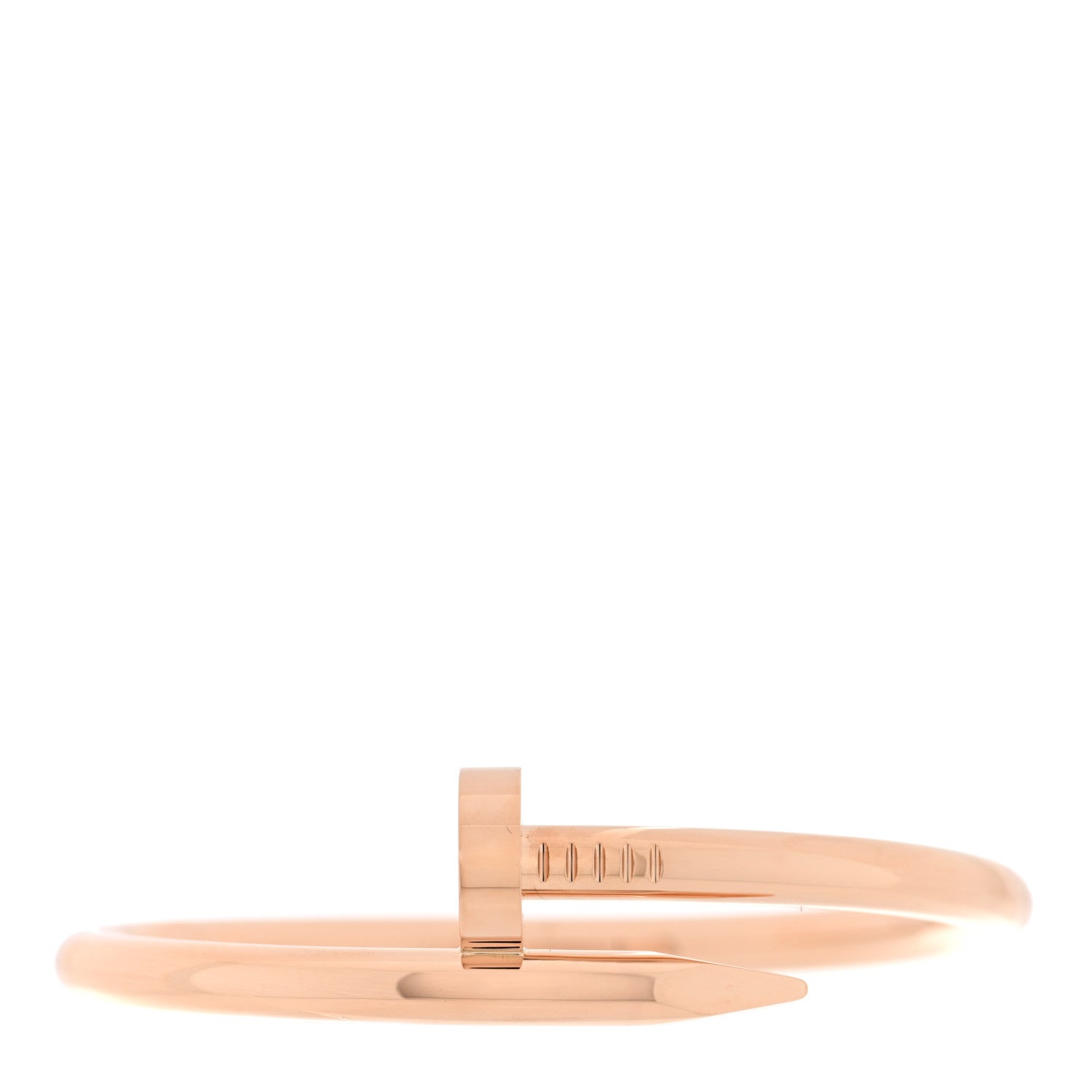 Cartier 18K Pink Gold Large Juste Un Clou Bracelet 18 1 of 5