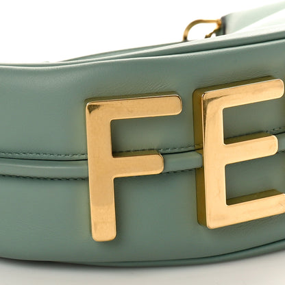 Fendi Vitello Grace Matte Small Fendigraphy Hobo Bag Menta 9 of 10