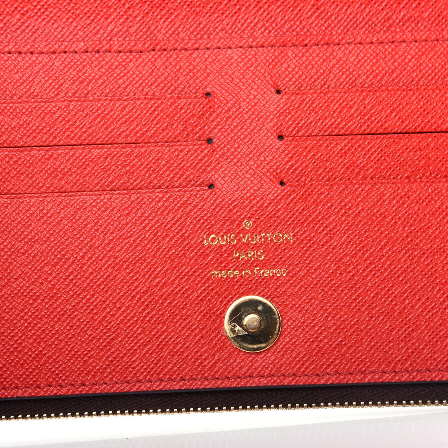 Monogram Adele Wallet Coquelicot