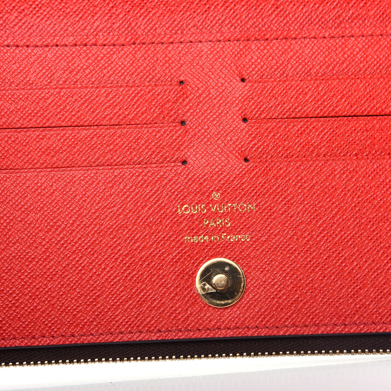 Louis Vuitton Monogram Adele Wallet Coquelicot 6 of 8