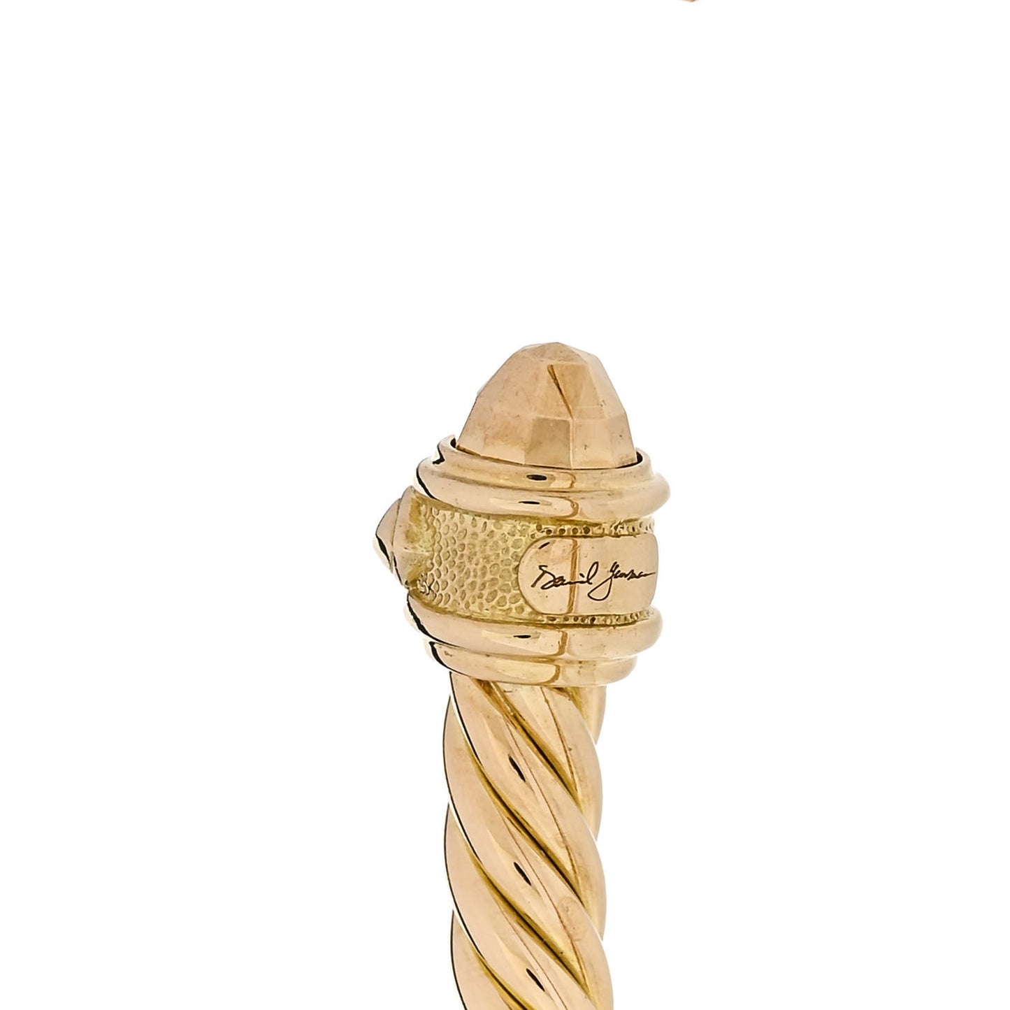 18K Yellow Gold 5mm Cable Renaissance Bracelet