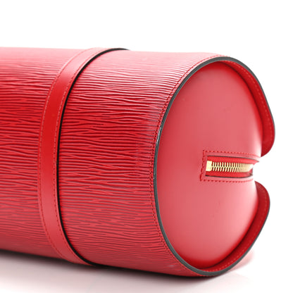 Louis Vuitton Epi Soufflot Castillan Red 10 of 13