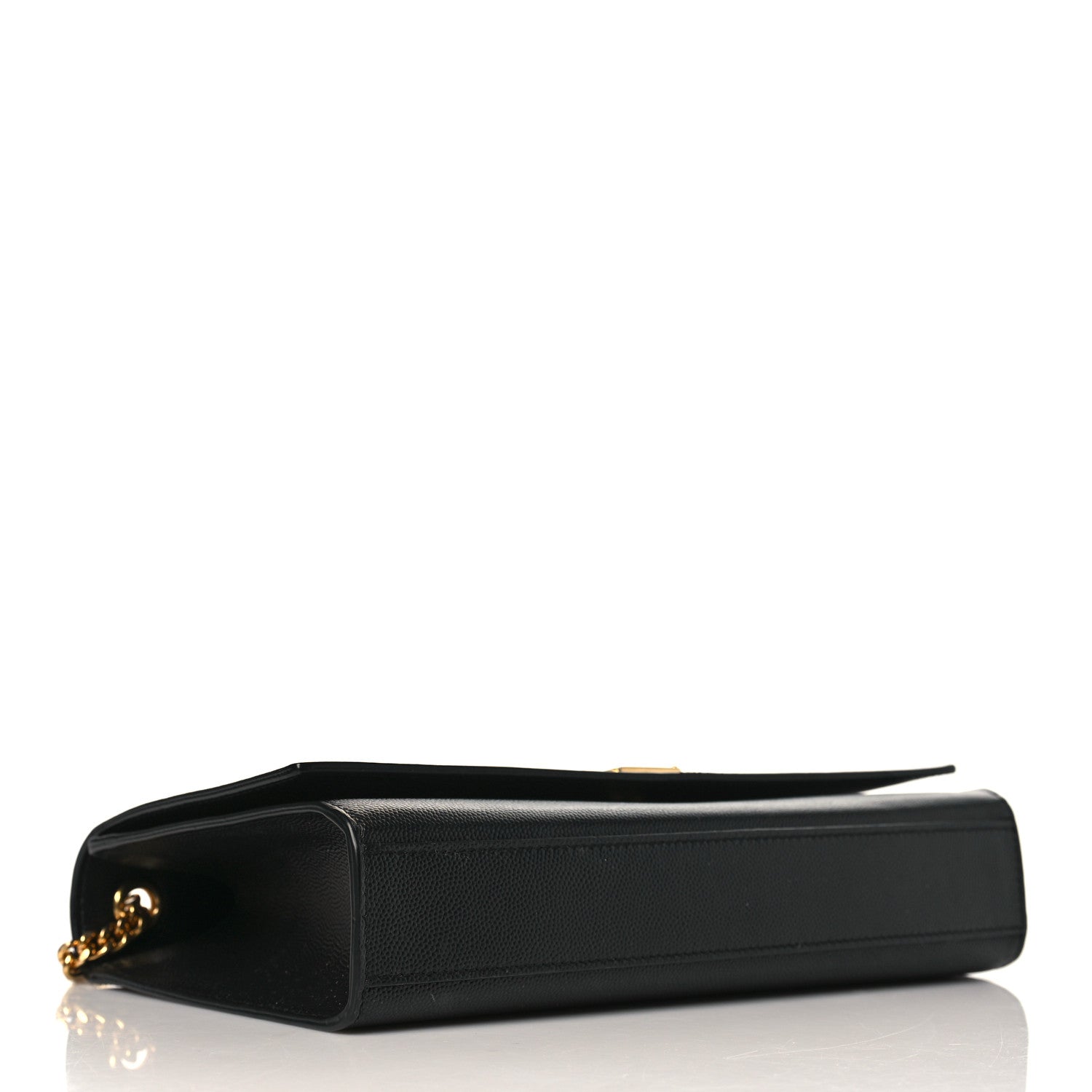 Saint Laurent Grain De Poudre Medium Classic Monogram Kate Satchel Black 4 of 9
