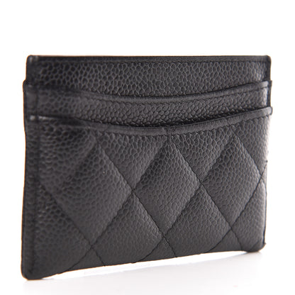 Chanel Caviar Quilted Card Holder Black 3 of 10