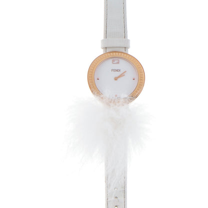 Fendi Stainless Steel Calfskin 36mm My Way Quartz Watch White 1 of 10
