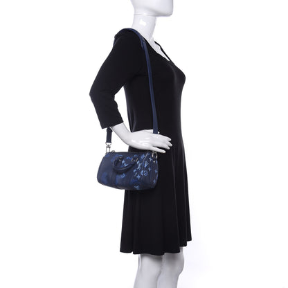 Louis Vuitton Monogram Ink Watercolor Keepall XS Blue 2 of 9
