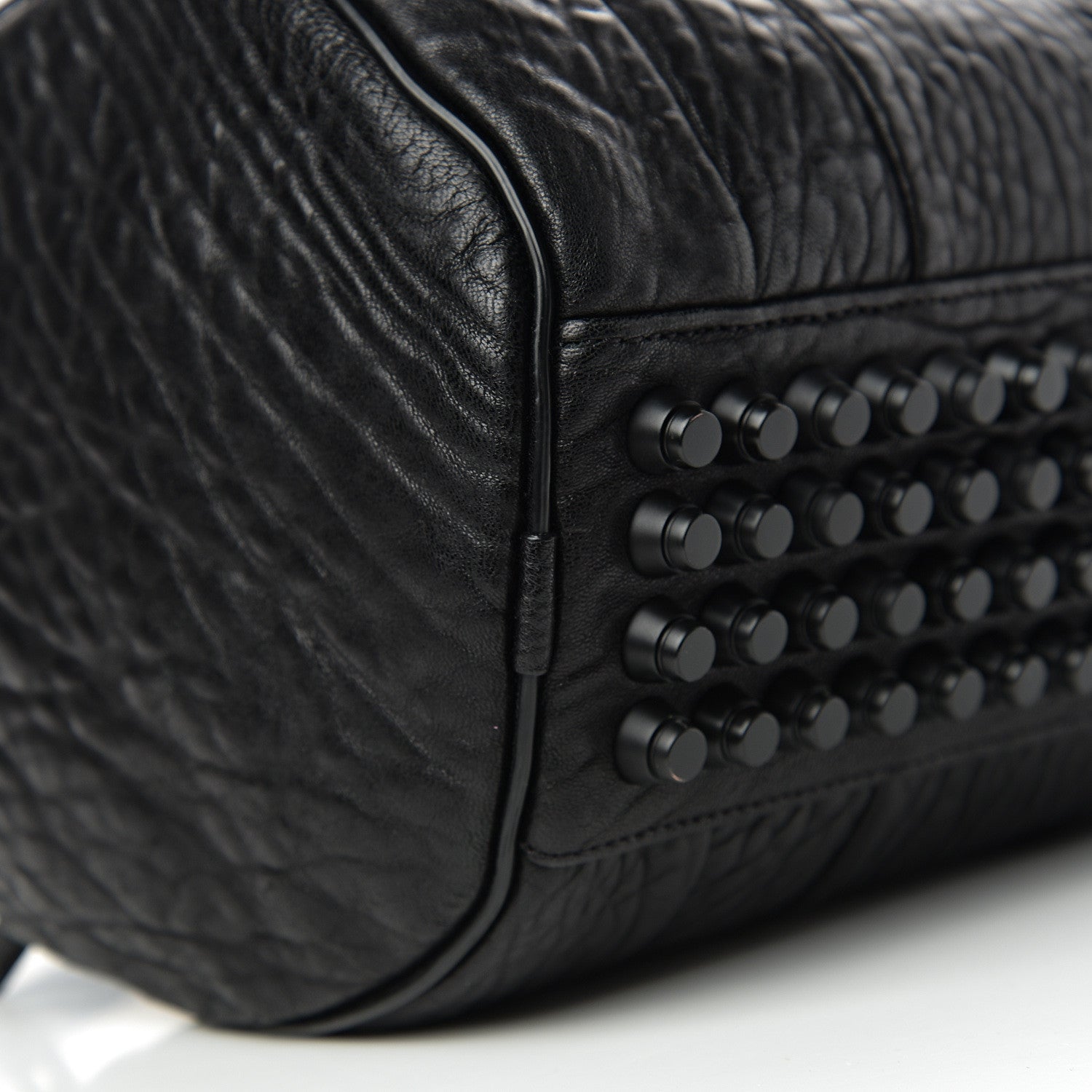 Alexander Wang Pebbled Lambskin Rockie Black Matte Black Hardware 6 of 8