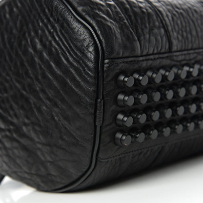 Alexander Wang Pebbled Lambskin Rockie Black Matte Black Hardware 6 of 8