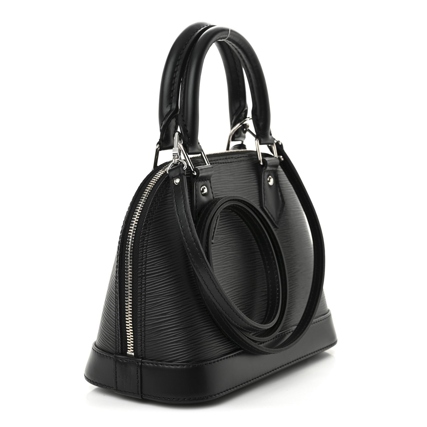 Louis Vuitton Epi Alma BB Black 3 of 9