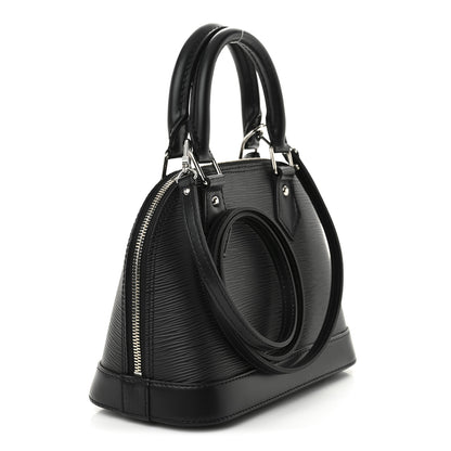 Louis Vuitton Epi Alma BB Black 3 of 9