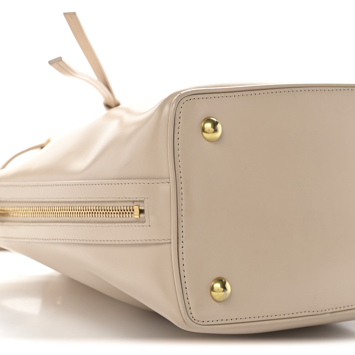 Saint Laurent Calfskin Medium Emmanuelle Bucket Bag Nude Powder 9 of 14