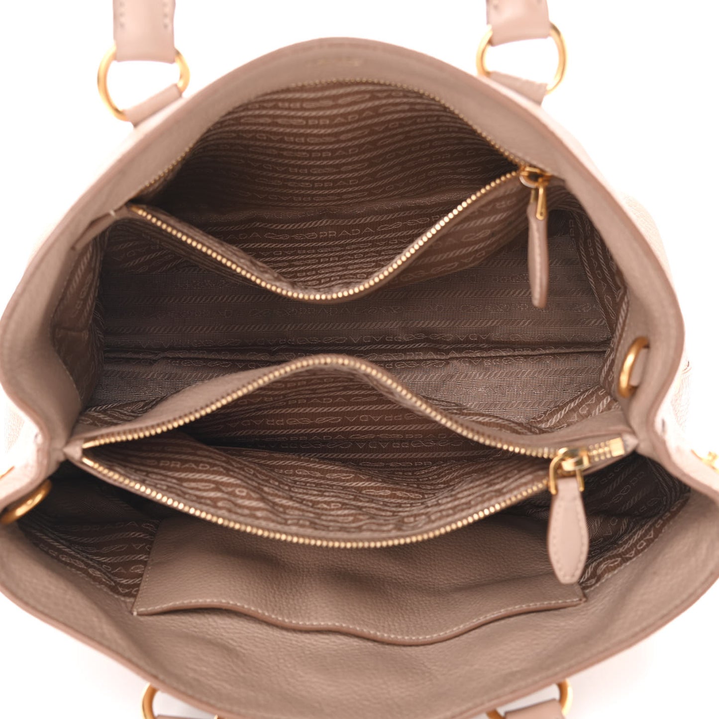 Vitello Daino Tote Sesamo