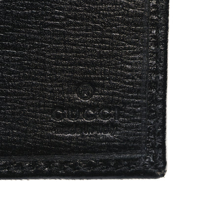 Gucci GG Supreme Monogram Retro Interlocking G Money Clip Black Grey 6 of 7