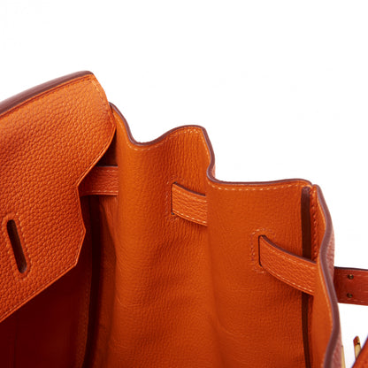 Hermes Togo Birkin 35 Orange 18 of 28