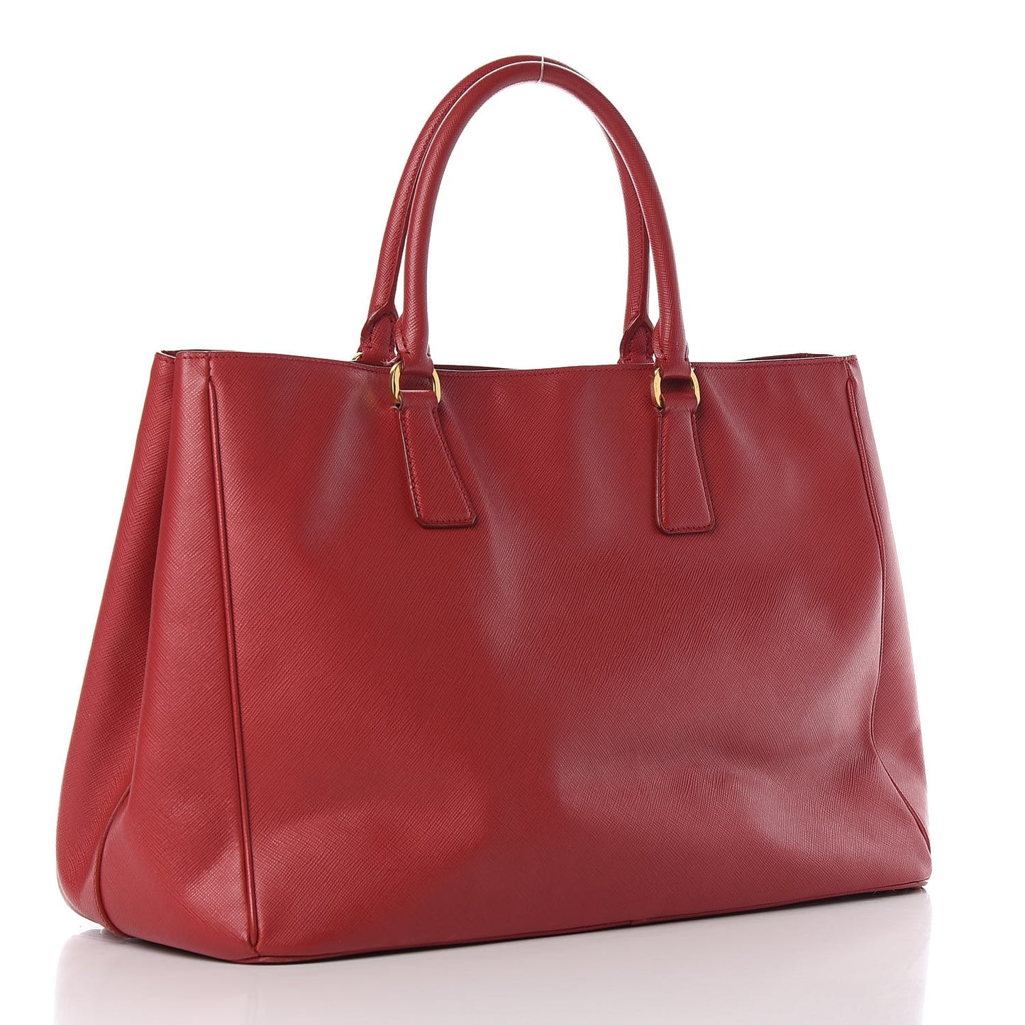 Saffiano Lux Large Tote Fuoco