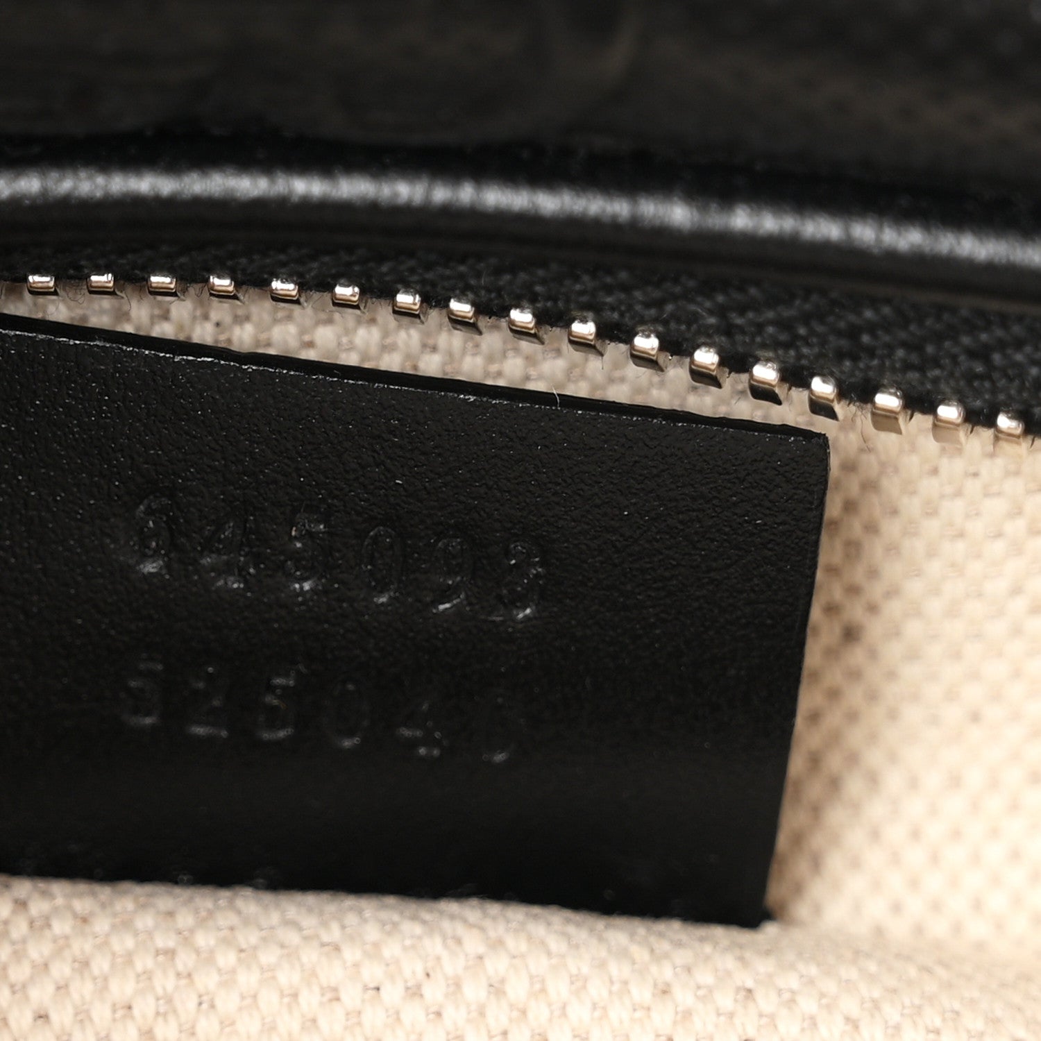 Gucci Calfskin GG Tennis Embossed Pocket Belt Bag Black 6 of 9