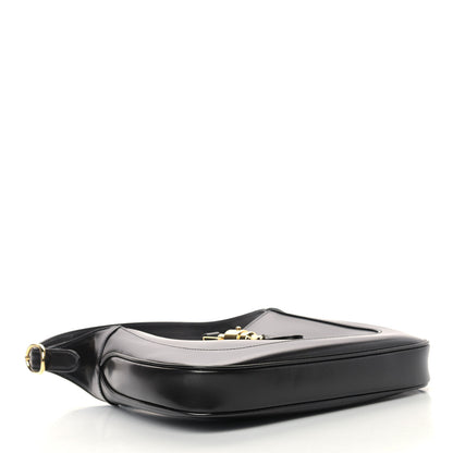 Gucci Boarded Dyana Lux Calfskin Small Jackie 1961 Hobo Black 4 of 11