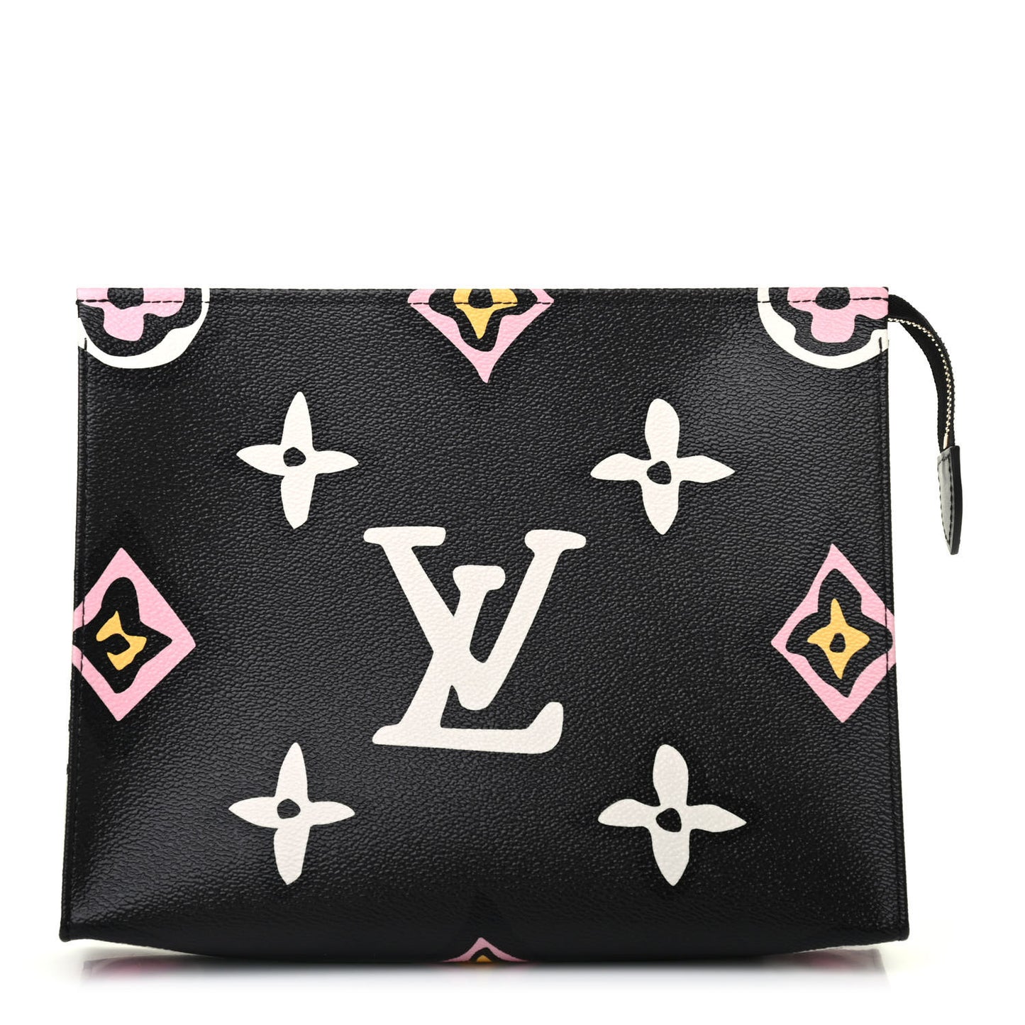 Monogram Giant Wild At Heart Toiletry Pouch 26 Black