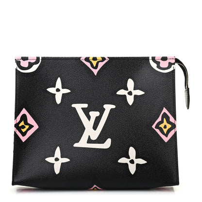 Louis Vuitton Monogram Giant Wild At Heart Toiletry Pouch 26 Black 1 of 4