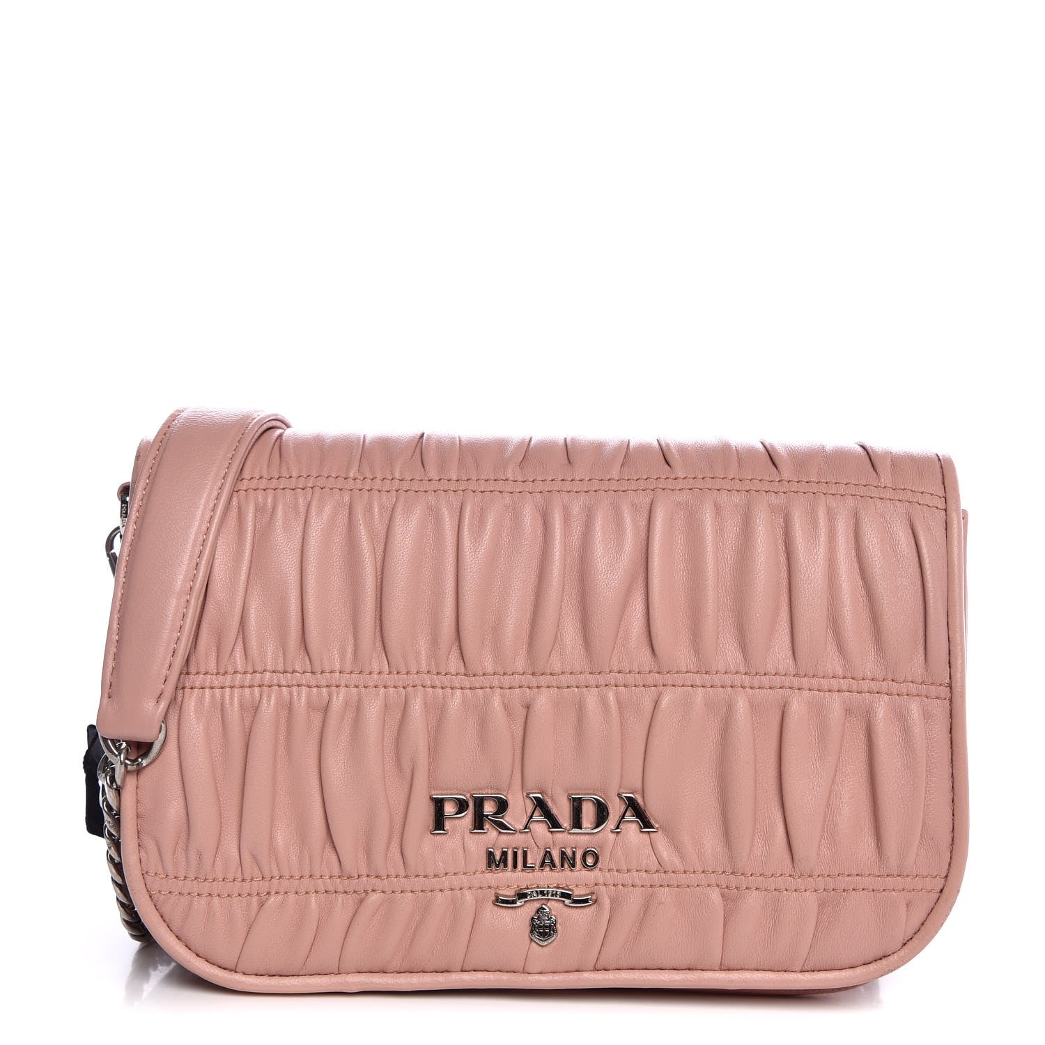 Prada Nappa Gaufre Flap Orchidea 1 of 7