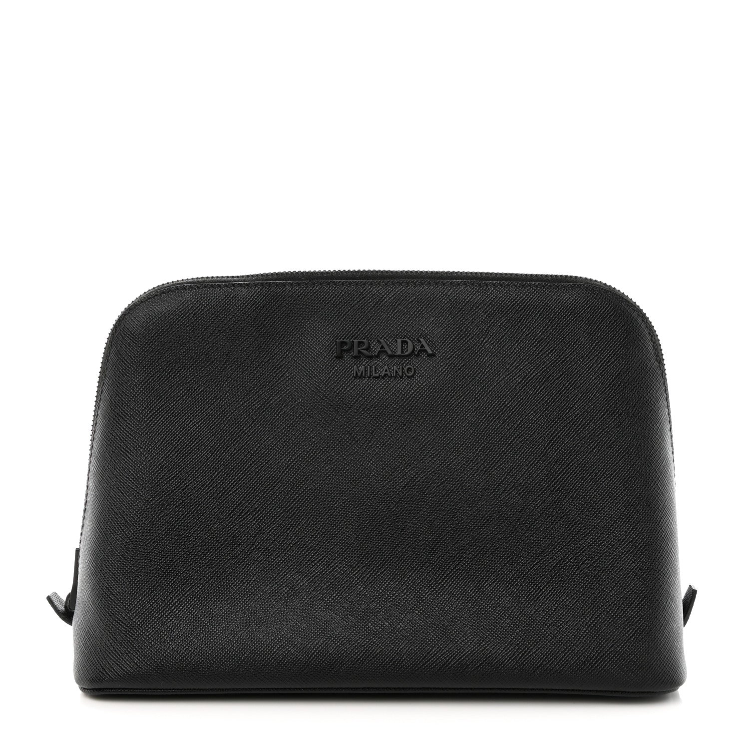 Prada Saffiano Cosmetic Case Black 1 of 9