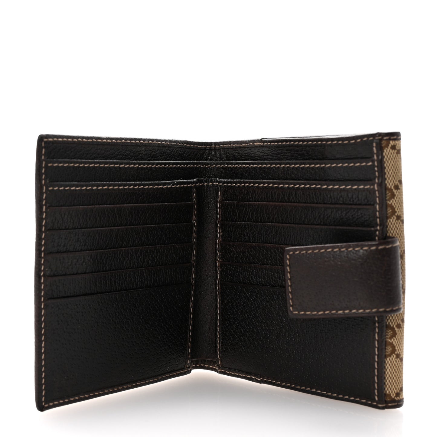 Monogram Princy Compact French Flap Wallet Brown