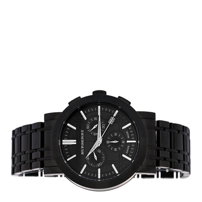 Burberry Stainless Steel 38mm Heritage Chronograph Quartz Watch Black BU1373 2 of 4