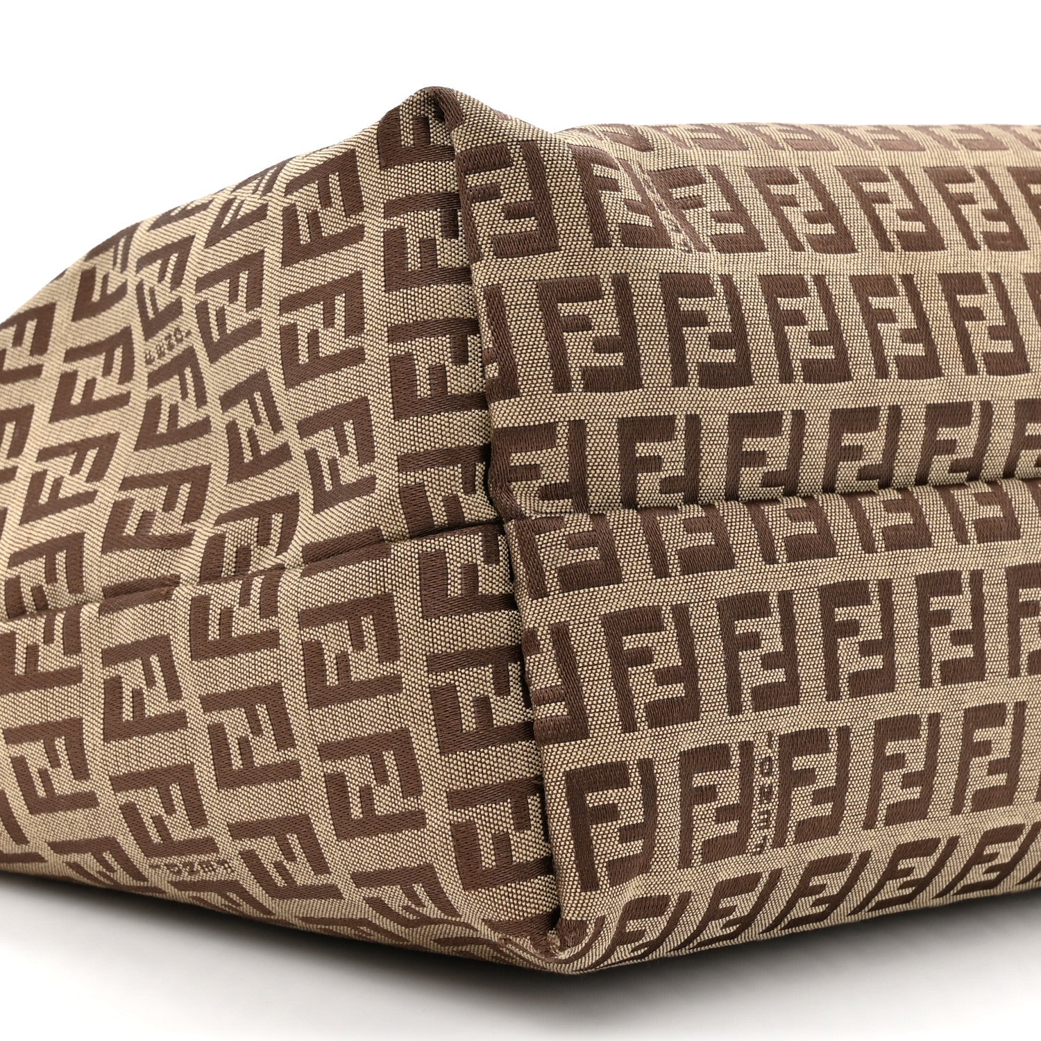 Fendi Zucchino Shopping Tote Beige 10 of 15