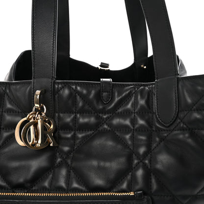 Christian Dior Calfskin Macrocannage Large Toujours Black 8 of 10