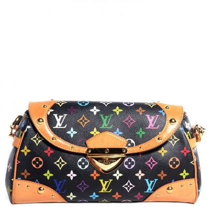 Louis Vuitton Monogram Multicolor Beverly MM Black 1 of 8