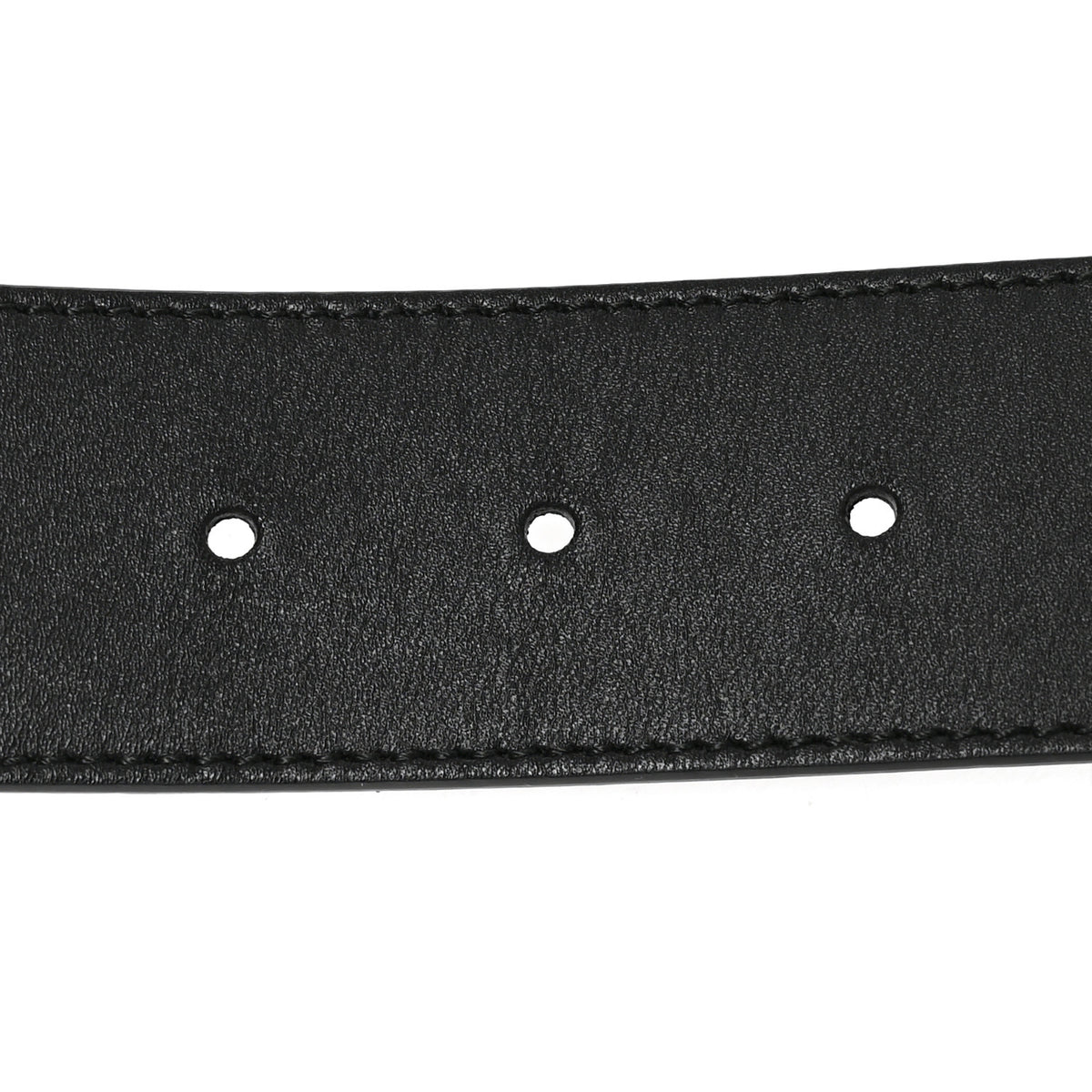 Moon Calfskin Scales Double G 40mm Belt 85 34 Black
