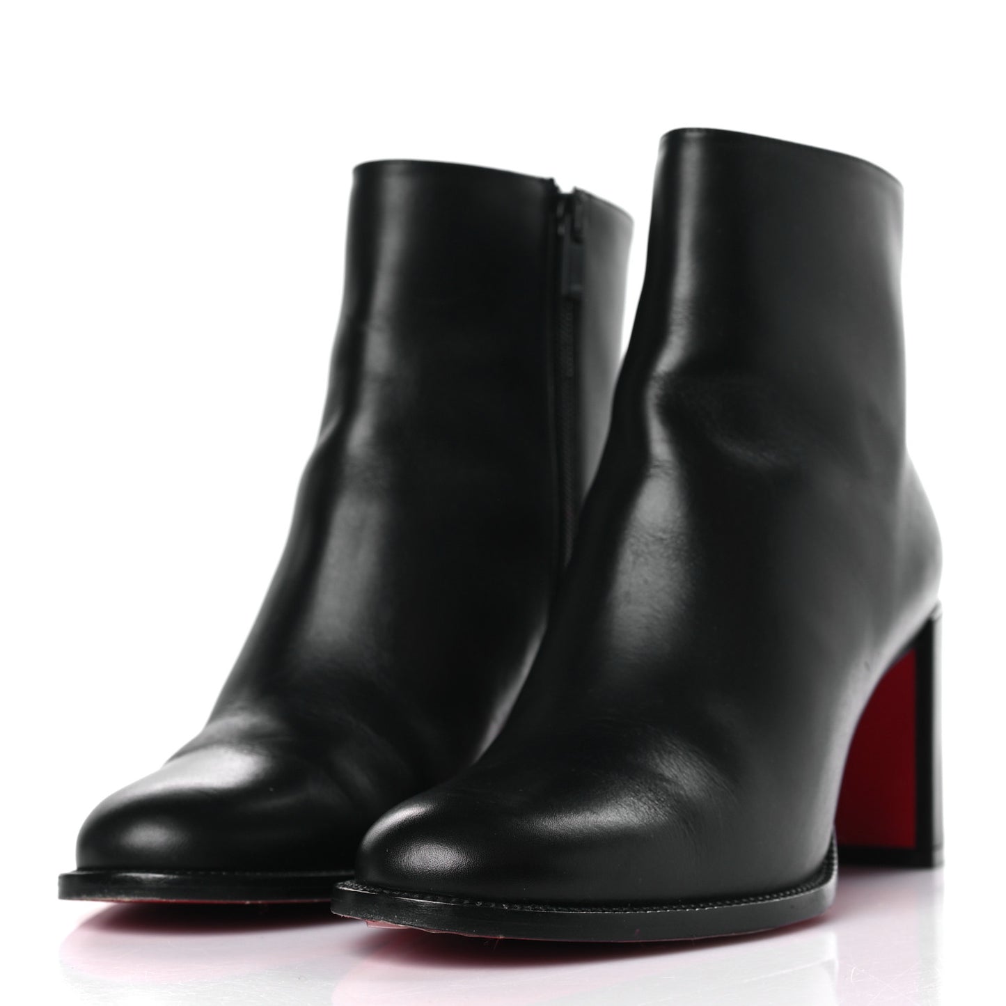 Calfskin Adoxa 70 Ankle Boots 37 Black