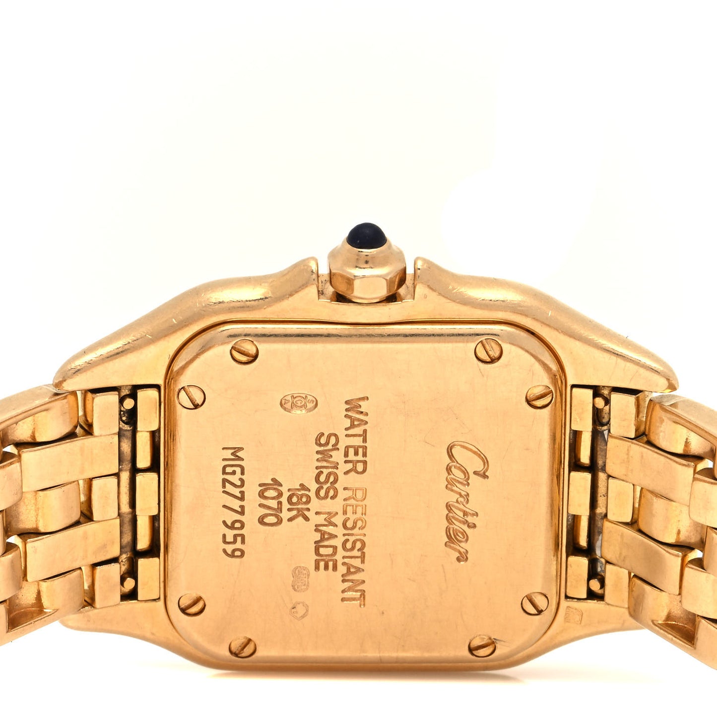 18K Yellow Gold 22mm Panthere Quartz Watch