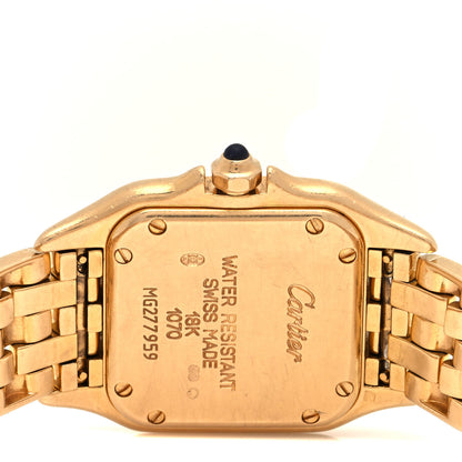 Cartier 18K Yellow Gold 22mm Panthere Quartz Watch 4 of 4