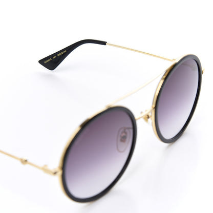 Gucci Round Frame Sunglasses GG0061S Black 6 of 8