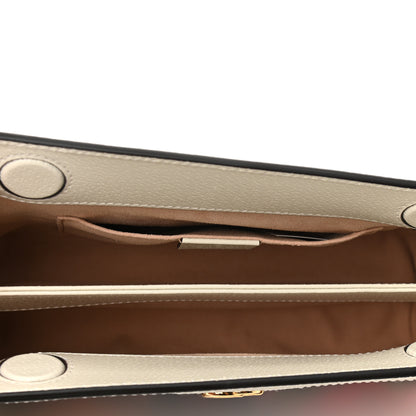 Gucci GG Supreme Monogram Flora Web Small Ophidia Chain Shoulder Bag White 5 of 11